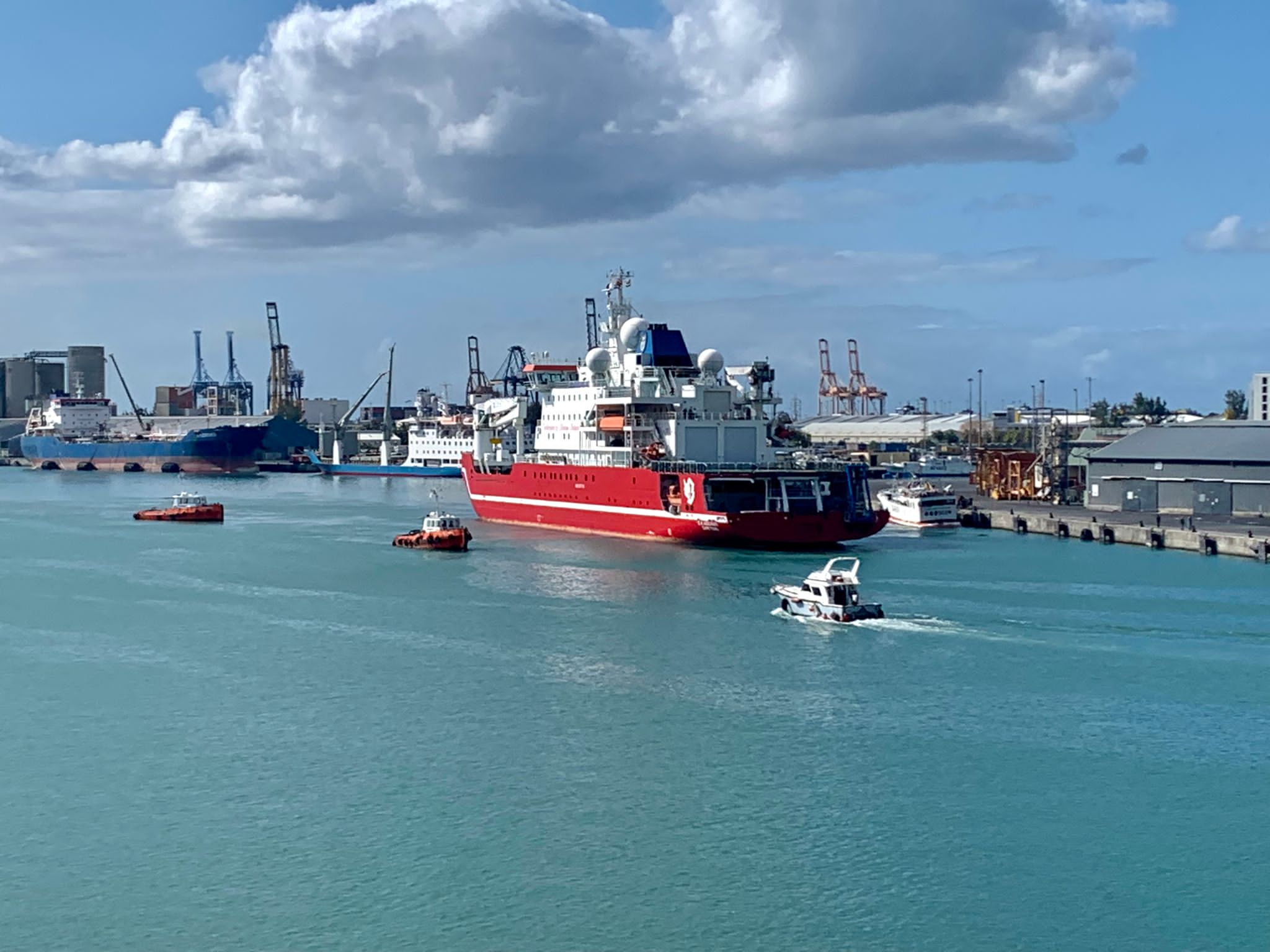 Sa Agulhas Ii Première Escale à Maurice Monaco Explorations